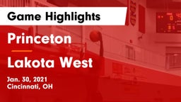 Princeton  vs Lakota West  Game Highlights - Jan. 30, 2021