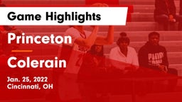 Princeton  vs Colerain  Game Highlights - Jan. 25, 2022