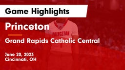 Princeton  vs Grand Rapids Catholic Central  Game Highlights - June 20, 2023