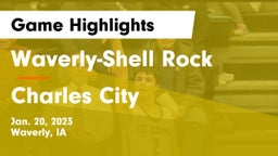 Waverly-Shell Rock  vs Charles City  Game Highlights - Jan. 20, 2023