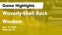 Waverly-Shell Rock  vs Waukon  Game Highlights - Dec. 15, 2023