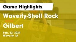 Waverly-Shell Rock  vs Gilbert  Game Highlights - Feb. 22, 2024