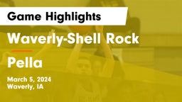 Waverly-Shell Rock  vs Pella  Game Highlights - March 5, 2024