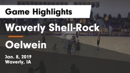 Waverly Shell-Rock  vs Oelwein  Game Highlights - Jan. 8, 2019