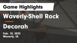 Waverly-Shell Rock  vs Decorah  Game Highlights - Feb. 10, 2023