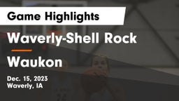 Waverly-Shell Rock  vs Waukon  Game Highlights - Dec. 15, 2023