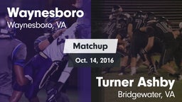 Matchup: Waynesboro High vs. Turner Ashby  2016