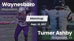 Matchup: Waynesboro High vs. Turner Ashby  2017