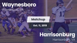 Matchup: Waynesboro High vs. Harrisonburg  2019