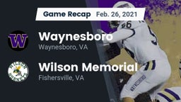 Recap: Waynesboro  vs. Wilson Memorial  2021