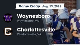 Recap: Waynesboro  vs. Charlottesville  2021