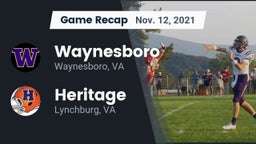 Recap: Waynesboro  vs. Heritage  2021
