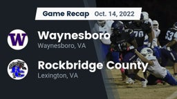 Recap: Waynesboro  vs. Rockbridge County  2022