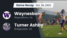 Recap: Waynesboro  vs. Turner Ashby  2022