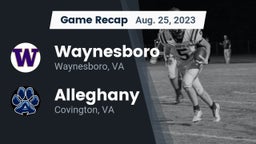 Recap: Waynesboro  vs. Alleghany  2023