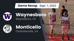 Recap: Waynesboro  vs. Monticello  2023