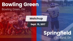 Matchup: Bowling Green High vs. Springfield  2017