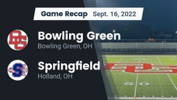 Recap: Bowling Green  vs. Springfield  2022