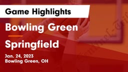 Bowling Green  vs Springfield  Game Highlights - Jan. 24, 2023