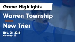 Warren Township  vs New Trier  Game Highlights - Nov. 28, 2023