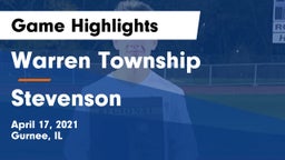 Warren Township  vs Stevenson  Game Highlights - April 17, 2021