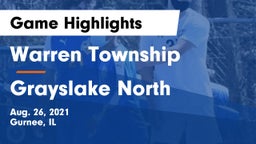 Warren Township  vs Grayslake North  Game Highlights - Aug. 26, 2021