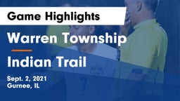 Warren Township  vs Indian Trail Game Highlights - Sept. 2, 2021