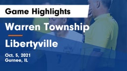 Warren Township  vs Libertyville  Game Highlights - Oct. 5, 2021