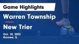 Warren Township  vs New Trier  Game Highlights - Oct. 10, 2023