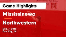 Mississinewa  vs Northwestern  Game Highlights - Dec. 7, 2019