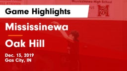 Mississinewa  vs Oak Hill  Game Highlights - Dec. 13, 2019