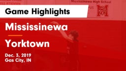 Mississinewa  vs Yorktown  Game Highlights - Dec. 3, 2019