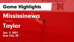 Mississinewa  vs Taylor  Game Highlights - Jan. 9, 2021
