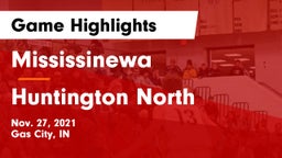 Mississinewa  vs Huntington North  Game Highlights - Nov. 27, 2021