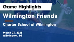 Wilmington Friends  vs Charter School of Wilmington Game Highlights - March 23, 2023