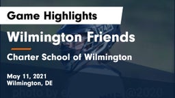 Wilmington Friends  vs Charter School of Wilmington Game Highlights - May 11, 2021