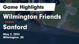 Wilmington Friends  vs Sanford  Game Highlights - May 2, 2024