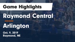 Raymond Central  vs Arlington  Game Highlights - Oct. 9, 2019