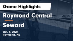Raymond Central  vs Seward  Game Highlights - Oct. 3, 2020