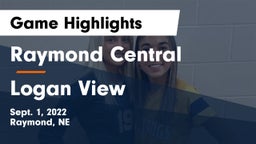 Raymond Central  vs Logan View  Game Highlights - Sept. 1, 2022