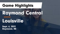 Raymond Central  vs Louisville  Game Highlights - Sept. 6, 2022