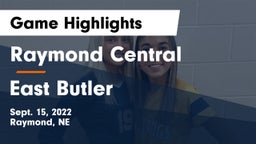 Raymond Central  vs East Butler  Game Highlights - Sept. 15, 2022