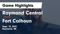 Raymond Central  vs Fort Calhoun  Game Highlights - Sept. 15, 2022