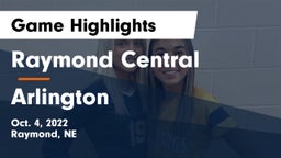 Raymond Central  vs Arlington  Game Highlights - Oct. 4, 2022