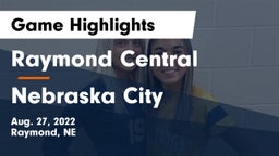 Raymond Central  vs Nebraska City  Game Highlights - Aug. 27, 2022