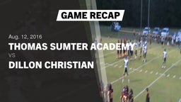 Recap: Thomas Sumter Academy vs. Dillon Christian  2016