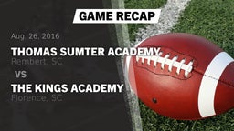 Recap: Thomas Sumter Academy vs. The Kings Academy 2016