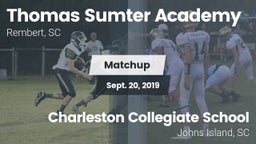 Matchup: Thomas Sumter vs. Charleston Collegiate School 2019