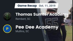 Recap: Thomas Sumter Academy vs. *** Dee Academy  2019