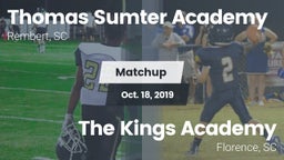 Matchup: Thomas Sumter vs. The Kings Academy 2019